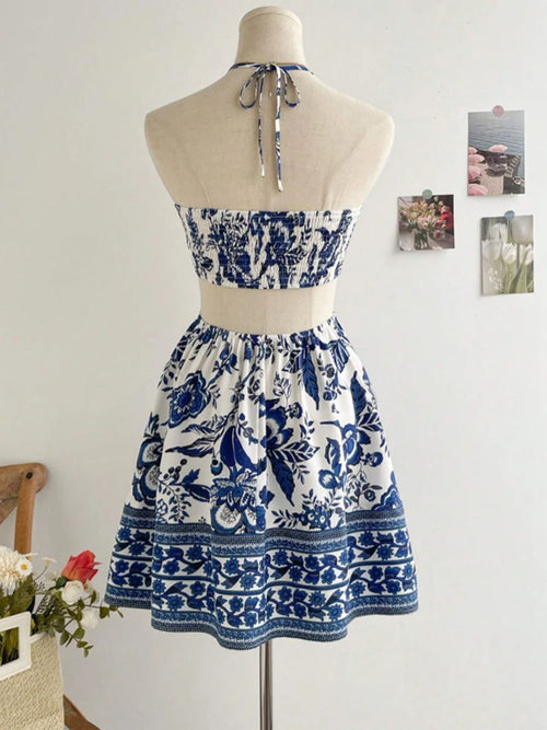 Easy Floral Vacation Style Dress